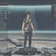 The breast-size slider in the Japanese version of Xenoblade Chronicles X was removed from the U.S. version of the game. Image via GameXplain.